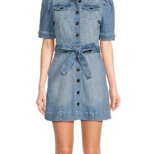 Chelsea & Violet Light Blue Denim Dress Sz 6 NWT